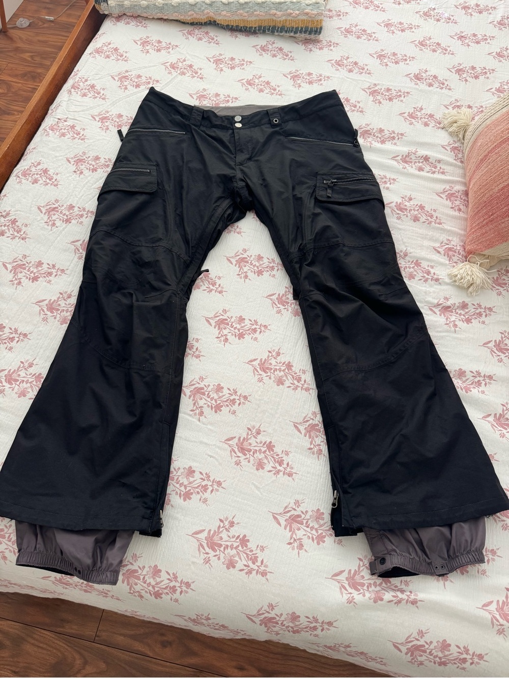 Burton Black Cargo Snow Pants